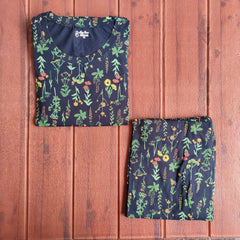Teebuyclothing ELITE WOMENS TSHIRT + PANT PYJAMA SET ELITE WOMENS TSHIRT + PANT PYJAMA SET