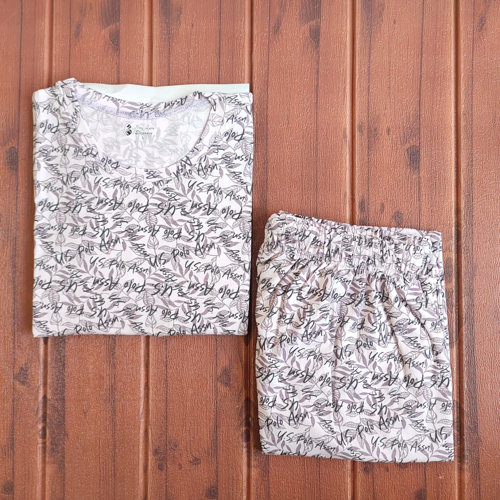 Teebuyclothing ELITE WOMENS TSHIRT + PANT PYJAMA SET ELITE WOMENS TSHIRT + PANT PYJAMA SET