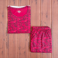 Teebuyclothing ELITE WOMENS TSHIRT + PANT PYJAMA SET ELITE WOMENS TSHIRT + PANT PYJAMA SET