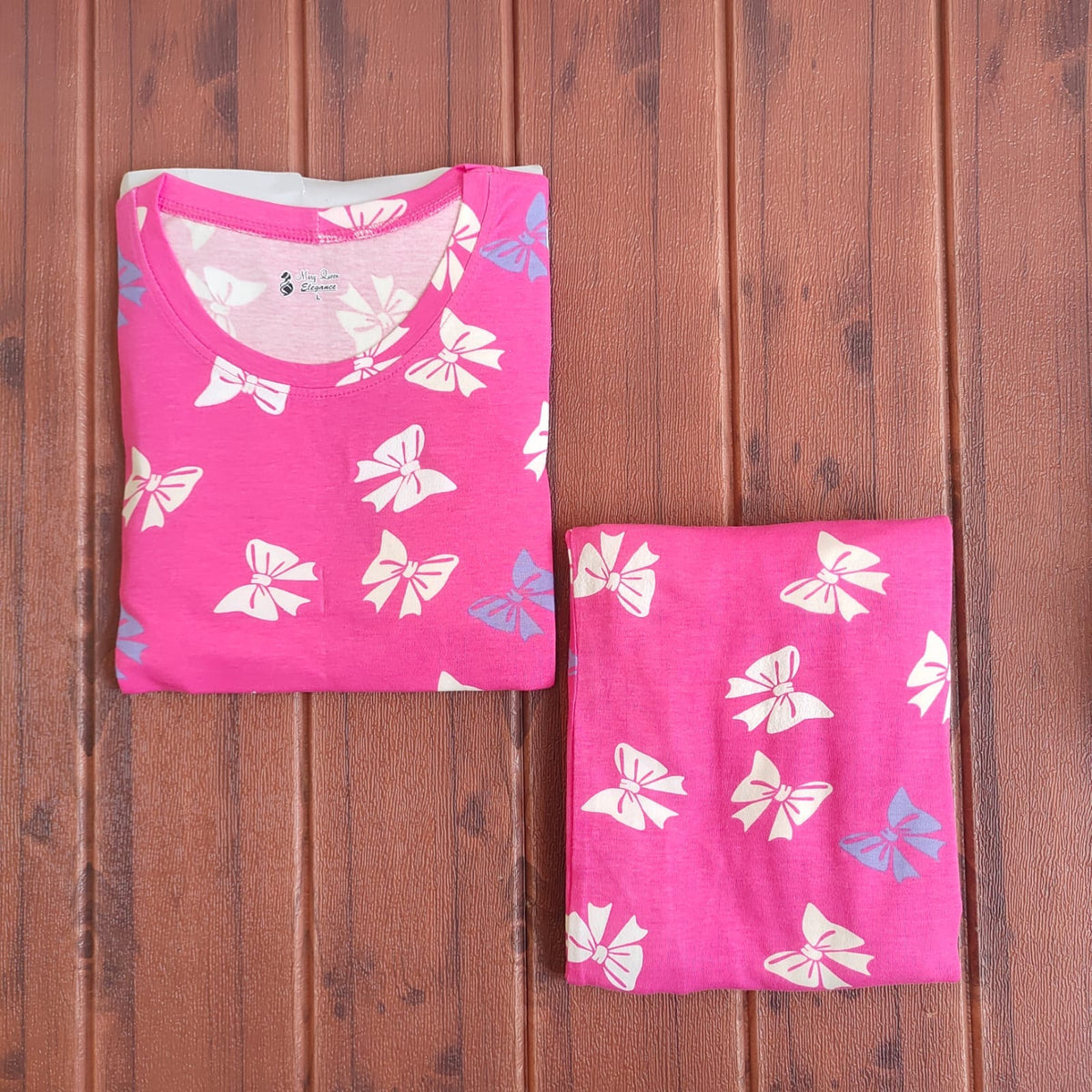 Teebuyclothing ELITE WOMENS TSHIRT + PANT PYJAMA SET ELITE WOMENS TSHIRT + PANT PYJAMA SET