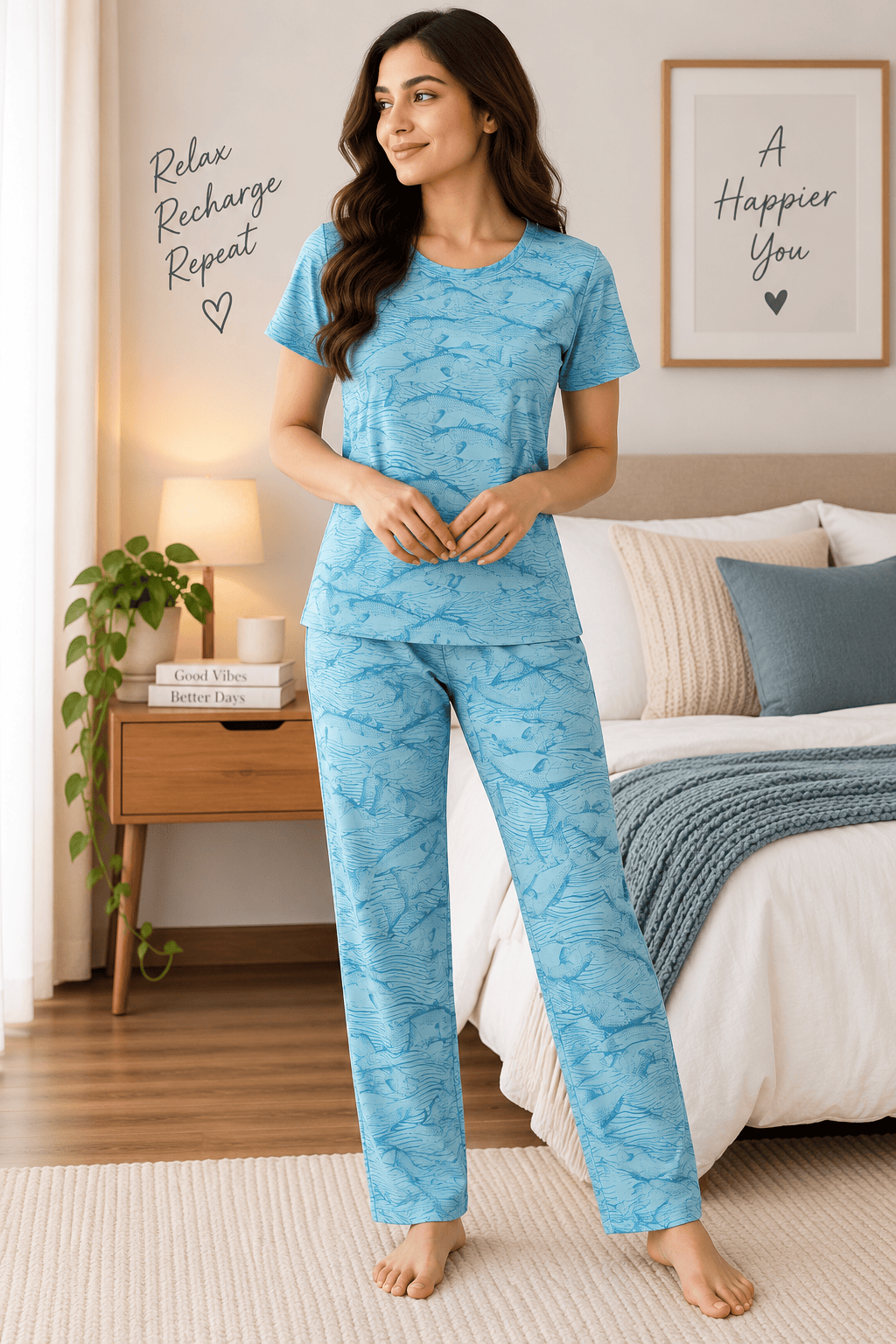 ELITE WOMENS TSHIRT + PANT PYJAMA SET - TeebuyclothingELITE WOMENS TSHIRT + PANT PYJAMA SET for women & kids - Teebuyclothing
