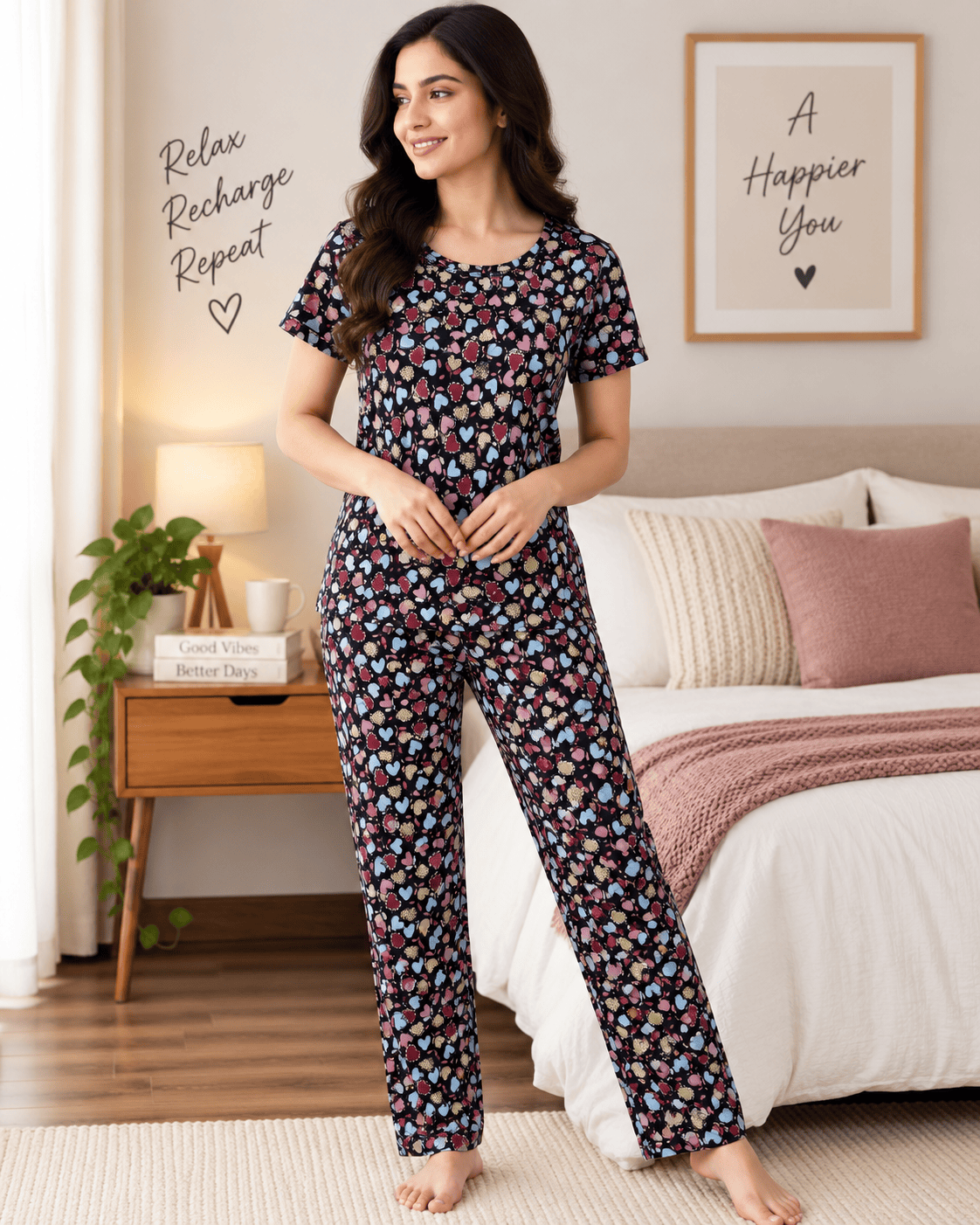 ELITE WOMENS TSHIRT + PANT PYJAMA SET - TeebuyclothingELITE WOMENS TSHIRT + PANT PYJAMA SET for women & kids - Teebuyclothing