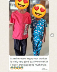 Kids Unisex T-Shirt Pant SIMBHA