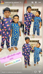 KIDS UNSIEX FULLSLEEVE SET RAINBOW
