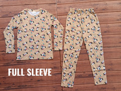 KIDS UNSIEX FULLSLEEVE SET Biscuit mickey
